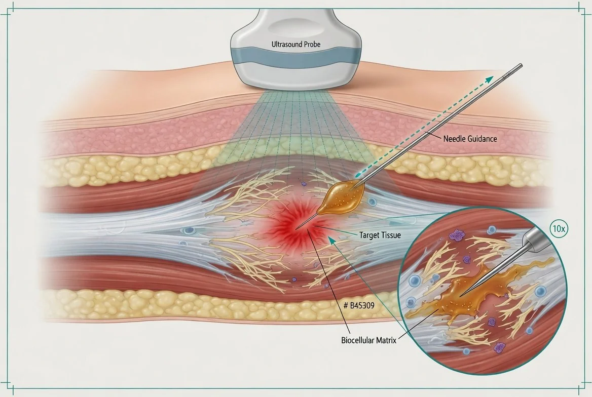 Ultrasound guidance visual